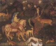 Antonio Pisanello The Vision of Saint Eustace oil painting artist
